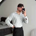 پیراهن سنگشور استین بلند