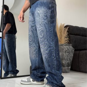 شلوار بگ لیزری