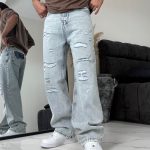 شلوار بگ ANTONI زاپدار