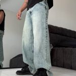 شلوار فول بگ GAP