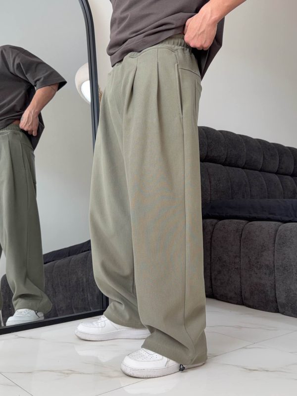 شلوار  بگ کج راه پیله دار - Image 2