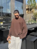 تیشرت استین بلند ساده - Image 4