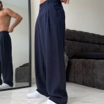 شلوار بگ پارچه ای لایوسل