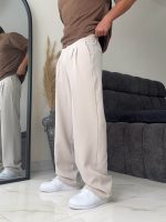 شلوار بگ پارچه مازراتی
