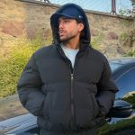 کاپشن پافر کلاه دار